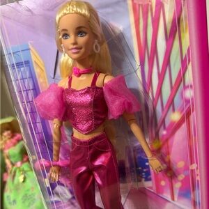 Barbie Doll in Shimmering Pink Outfit